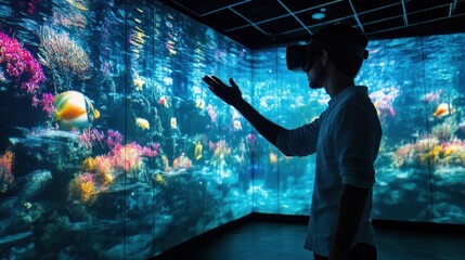 Man Information Technology in Entertainment exploring immersive and interactive experiences