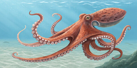 Obraz premium Octopus