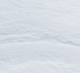 The snow is white and the ground is covered in it