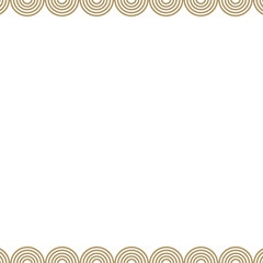 Background consisting of overlapping circular lines.