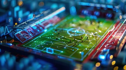 Augmented Reality Sports: Interactive sports arenas enhanced with AR, offering a unique, immersive experience by blending real action with digital overlays for players and fans.
