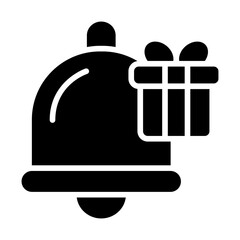 Giveaway Notification Solid Icon