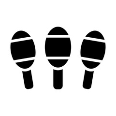 Juggler Pin Solid Icon