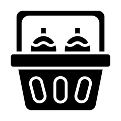 Shopping Pinecone Solid Icon