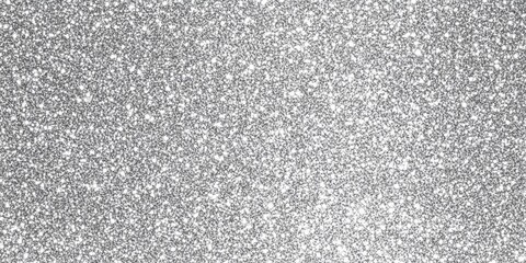 Obraz premium Sparkling Silver Glitter Texture for Elegant Wrapping, Shiny Background, and Festive Decor in Bright White with a Touch of Glamour