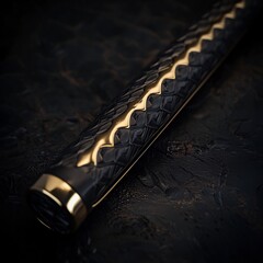 Ominous Sword Gleaming in the Darkness A Formidable Weapon of Might and Menace