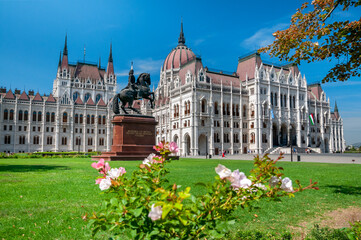 The Parliament Building in Budapest (Országház), Hungary