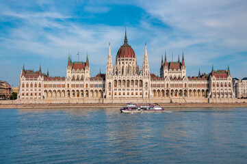 The Parliament Building in Budapest (Országház), Hungary
