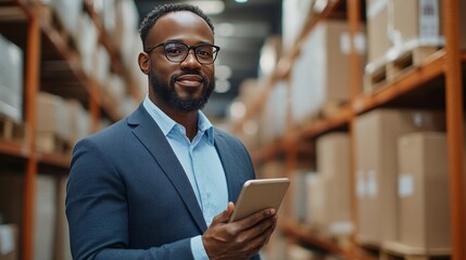 Warehouse Manager Using Tablet Technology for Inventory Management