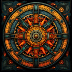 Naklejka premium patterns, Mandala Art.