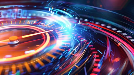 Motion Metrics: Speedometer Close-Up