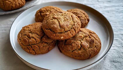 GeGluten-free chocolate cookies with a rich, intense flavor and smooth, melt-in-your-mouth texture.