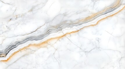 Panoramic White Background with Marble Stone Texture for Design