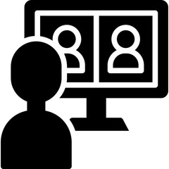 video conferencing icon