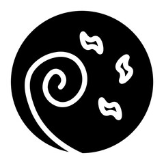 Hole Galaxy Science Glyph Icon