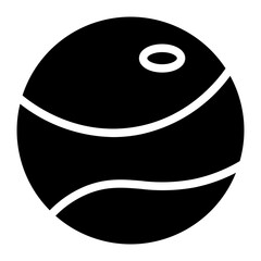 Planet Space Stars Glyph Icon