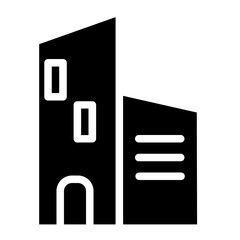 City Estate Real Glyph Icon