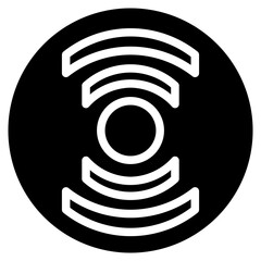 Components Disc Pc Glyph Icon