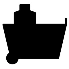 Construction Industrial Tool Glyph Icon