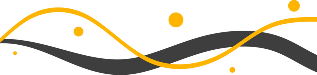 Aesthetic Wave Shape Vector