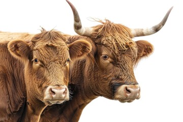 Naklejka premium Beef cow isolated