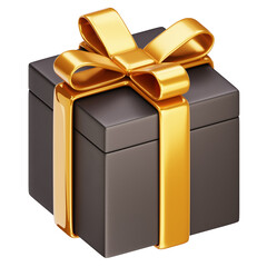 golden gift box