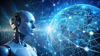 Artificial intelligence technology in the modern world, AI, machine learning, robotics