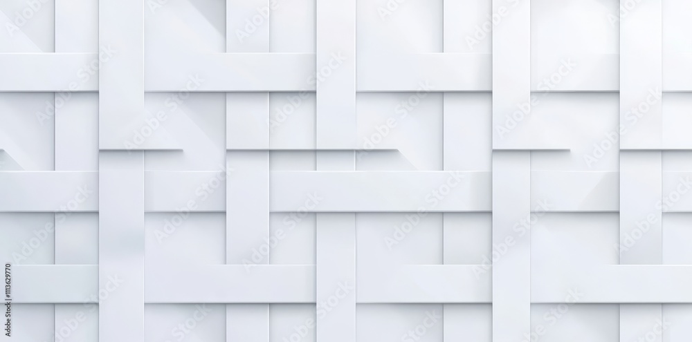 Wall mural a seamless hexagon pattern style on a white abstract background