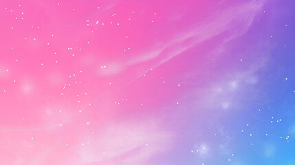 Obraz premium Abstract Pastel Pink and Blue Galaxy Background. Concept of Dreamy, Soft, and Magical.