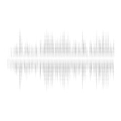 sound and audio waves. Volume wave ,Waves of the equalizer isolated on white background. sound wave Effect. sound wave ilustration