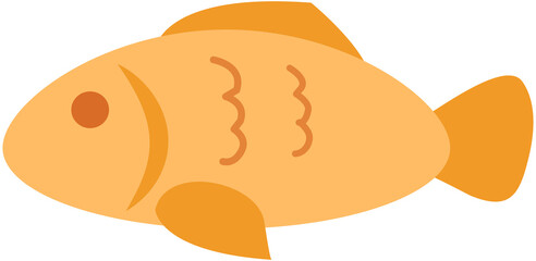 Chinese Fried Fish Food New Year worship 