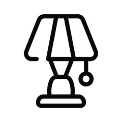 A desk lamp for workspace lighting or decoration