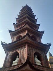 Vietnamese pagoda hanoi