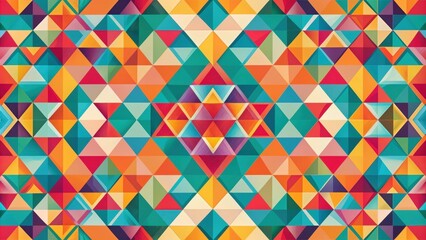 of geometric primitives creating an abstract wallpaper, ,geometric, primitives, abstract, wallpaper, design, digital, art