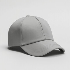  Grey Baseball Cap Mockup