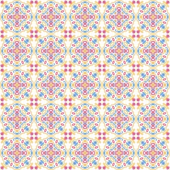 seamless pattern with flowers