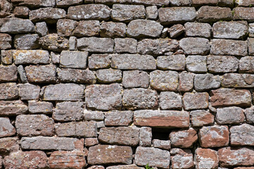 Obraz premium Mur de pierre médiéval