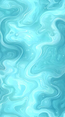 Fototapeta premium Abstract Teal Liquid Marble Background