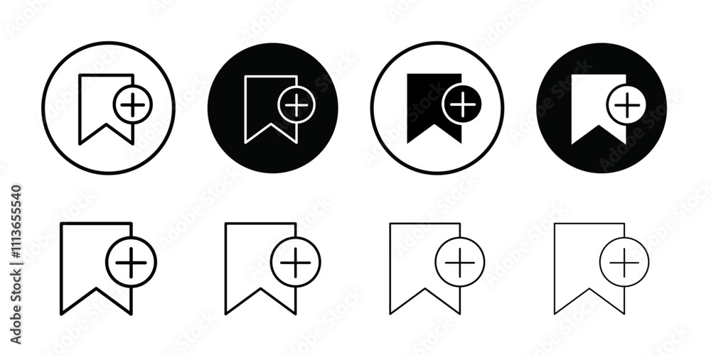 Poster Add to favorite icon Outline vector for web ui