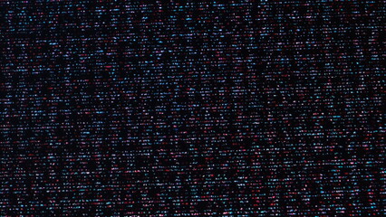 Glitch camera effect. Retro VHS background. Old video template. No signal. Static TV noise, bad TV...