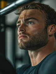 Fototapeta premium Fitness Guru in a Gym