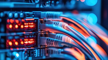 Network Cables and Data Server