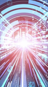 Software development, application programming code and tacit computer coding . Concept of smart digital transformation and technology disruption that changes global trends in new information era .