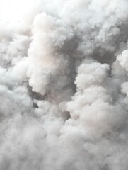 Skyward Swirls of Smoke