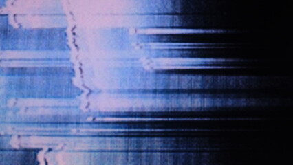 Glitch camera effect. Retro VHS background. Old video template. No signal. Static TV noise, bad TV...