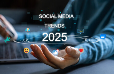 Social media trends 2025, emerging technology trends, future social platforms, digital marketing trends, online engagement 2025 content strategy evolution, advertising innovation, social media growth