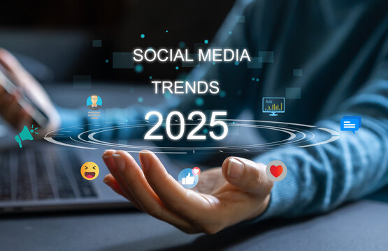 Social media trends 2025, emerging technology trends, future social platforms, digital marketing trends, online engagement 2025 content strategy evolution, advertising innovation, social media growth