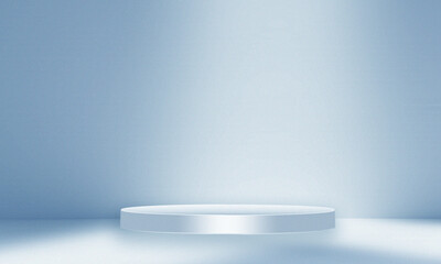 3D studio with background