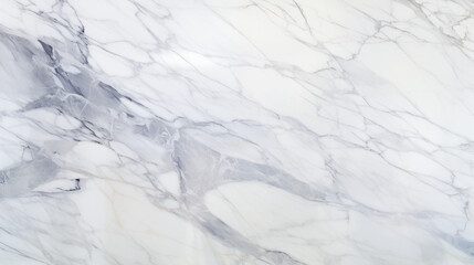 Fototapeta premium marble texture featuring a blend of soft whites and gentle grays, fluid and elegant. The surface showcases swirling patterns and subtle veining. For backgrounds, interior design, or artistic projects.
