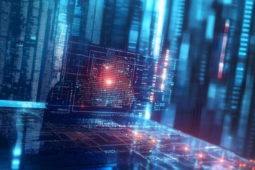 Fototapeta premium Technology big data.globalization and analytics management